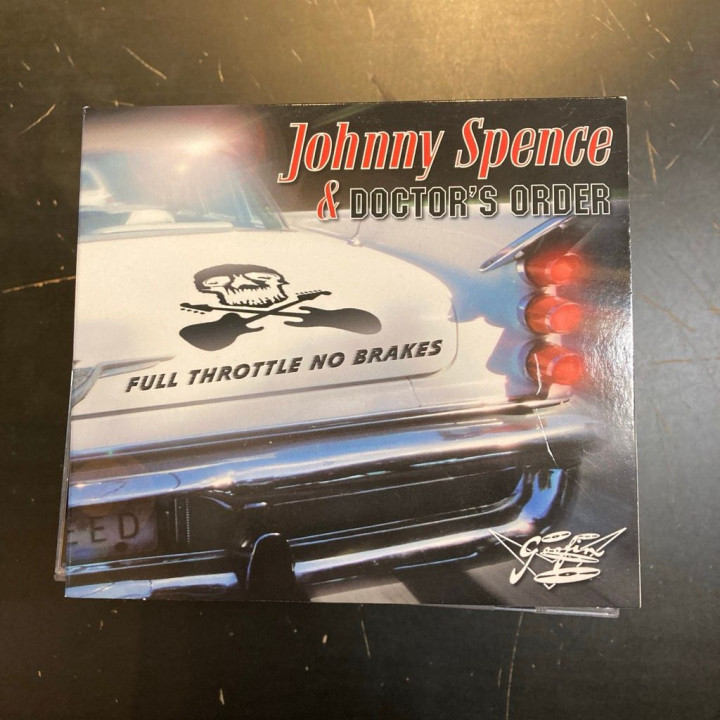 Johnny Spence & Doctor's Order - Full Throttle No Brakes CD (VG+/VG+) -pub rock-